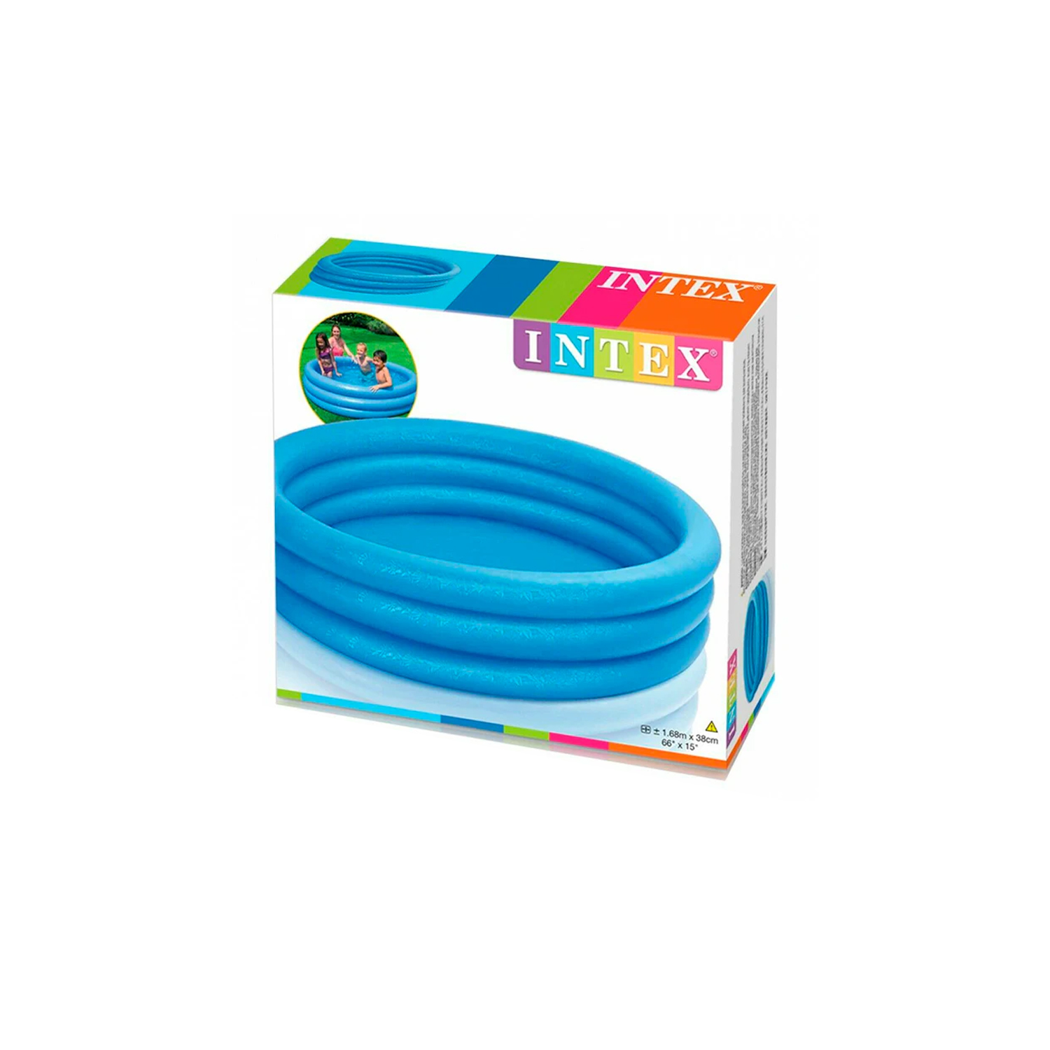 PISCINA INFLABLE CIRCULAR FAMILIAR INTEX - 4