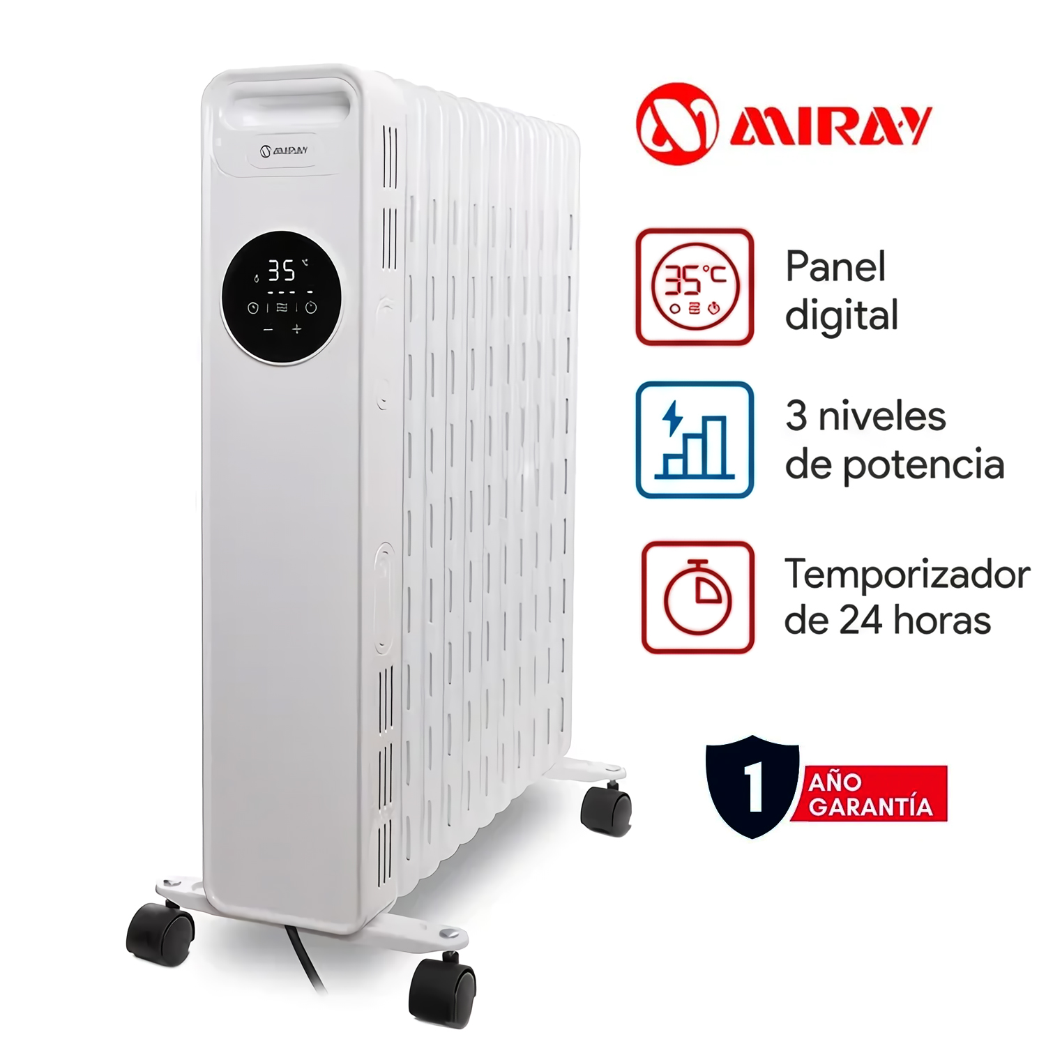 ESTUFA TERMO RADIADOR TRM-1105D 11 CELDAS - 1