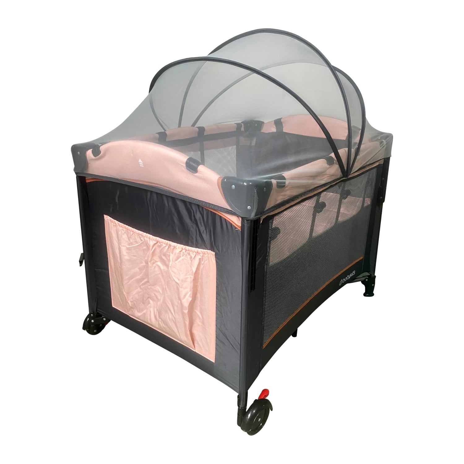 CUNA CORRAL BABY KITS BABY COLECHO 4034 ROSADO - 2