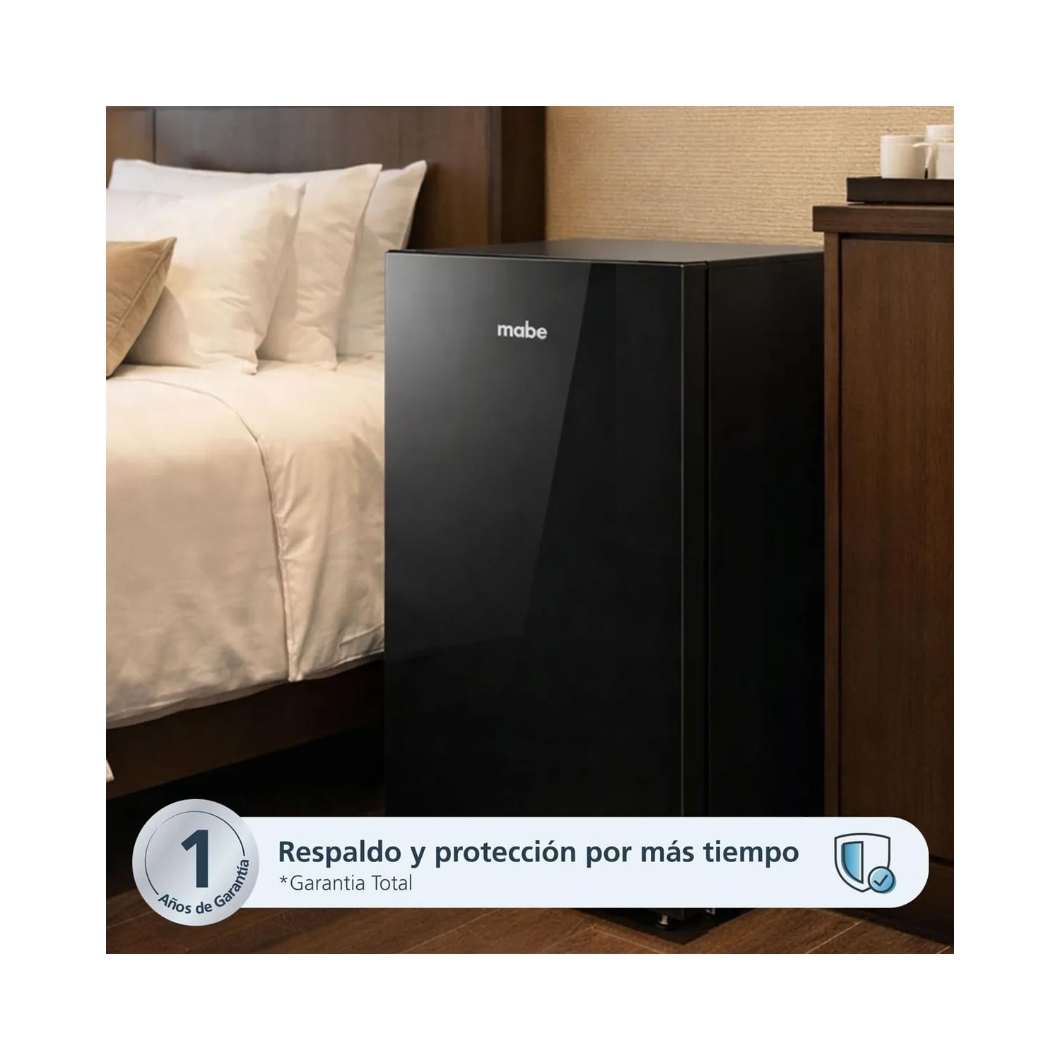 FRIGOBAR DE 90 L NEGRO MABE - RMF04PV1 - 4