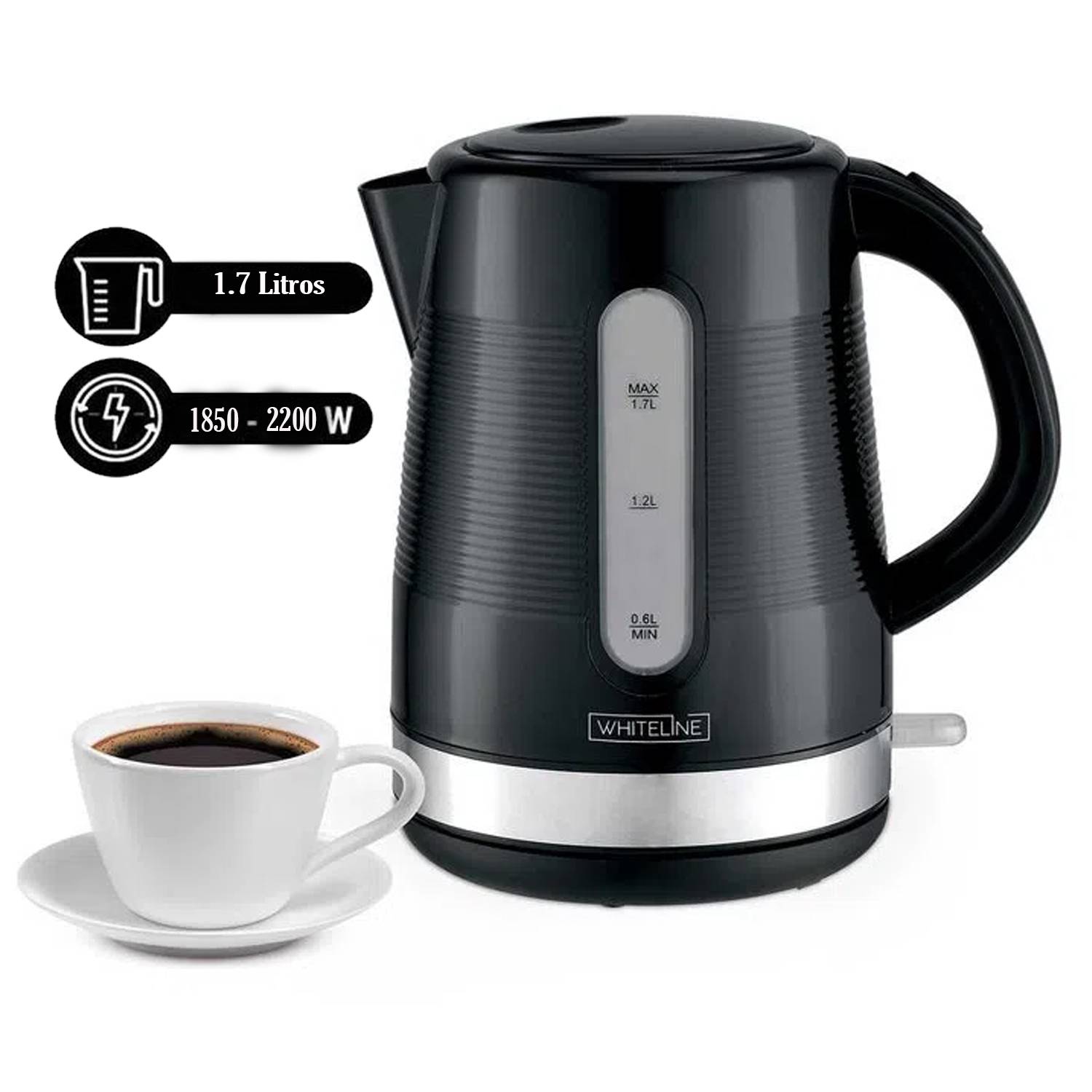 COMBO LICUADORA OSTER 2 VELOCIDADES MAS PULSO BLSTKAG BPB + HERVIDOR 1.7 L - 5
