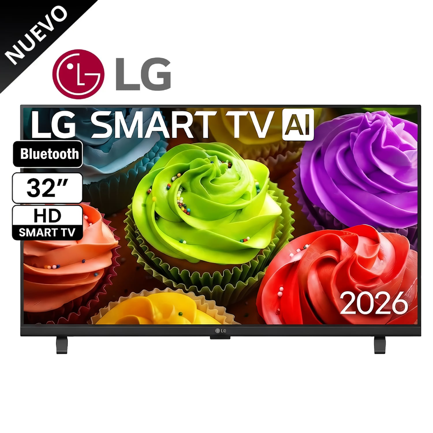 TELEVISOR LG SMART TV 32 HD 32LB650BPSA CON WEBOS +SOUNDBAR - 2