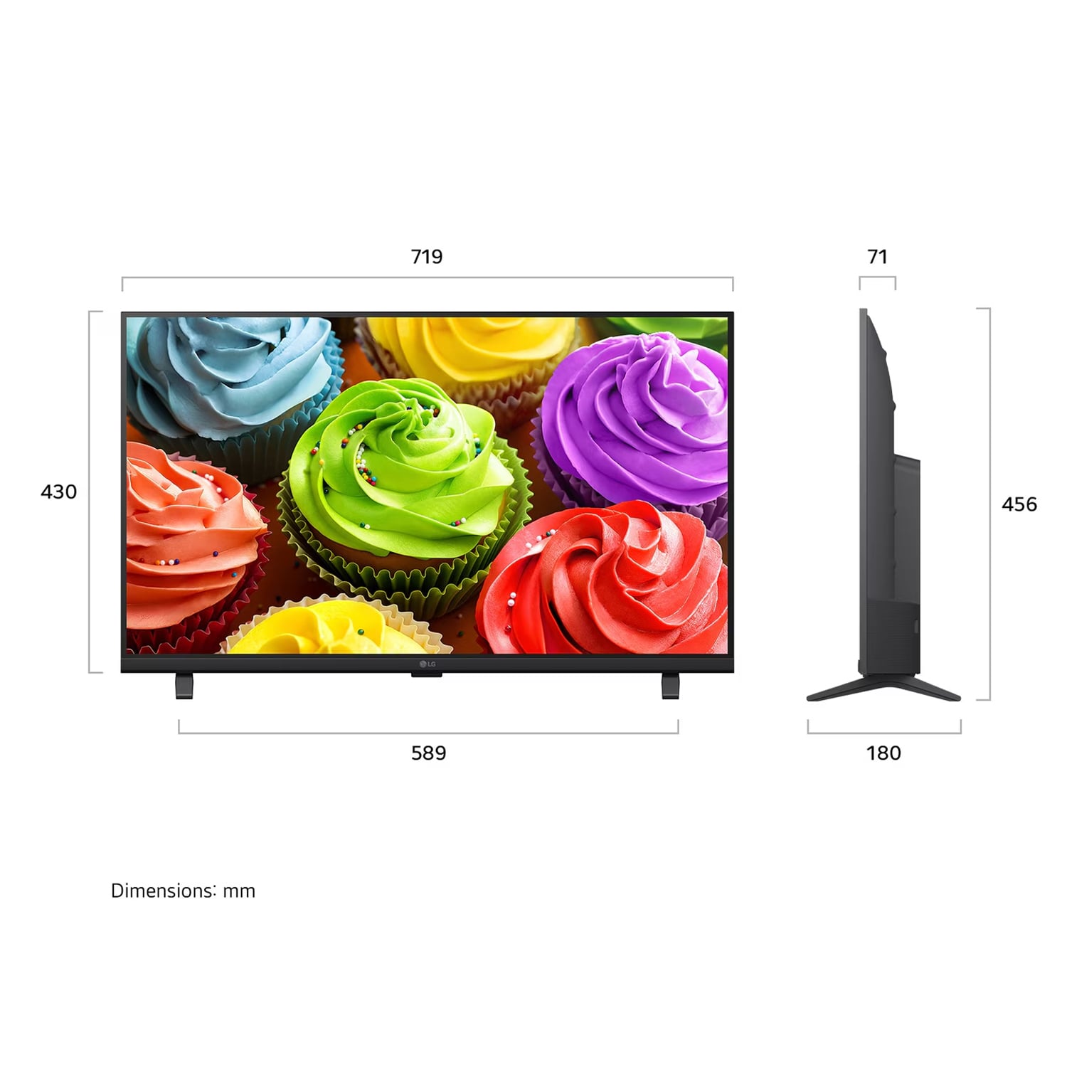 TELEVISOR LG SMART TV 32 HD 32LB650BPSA CON WEBOS +SOUNDBAR - 3