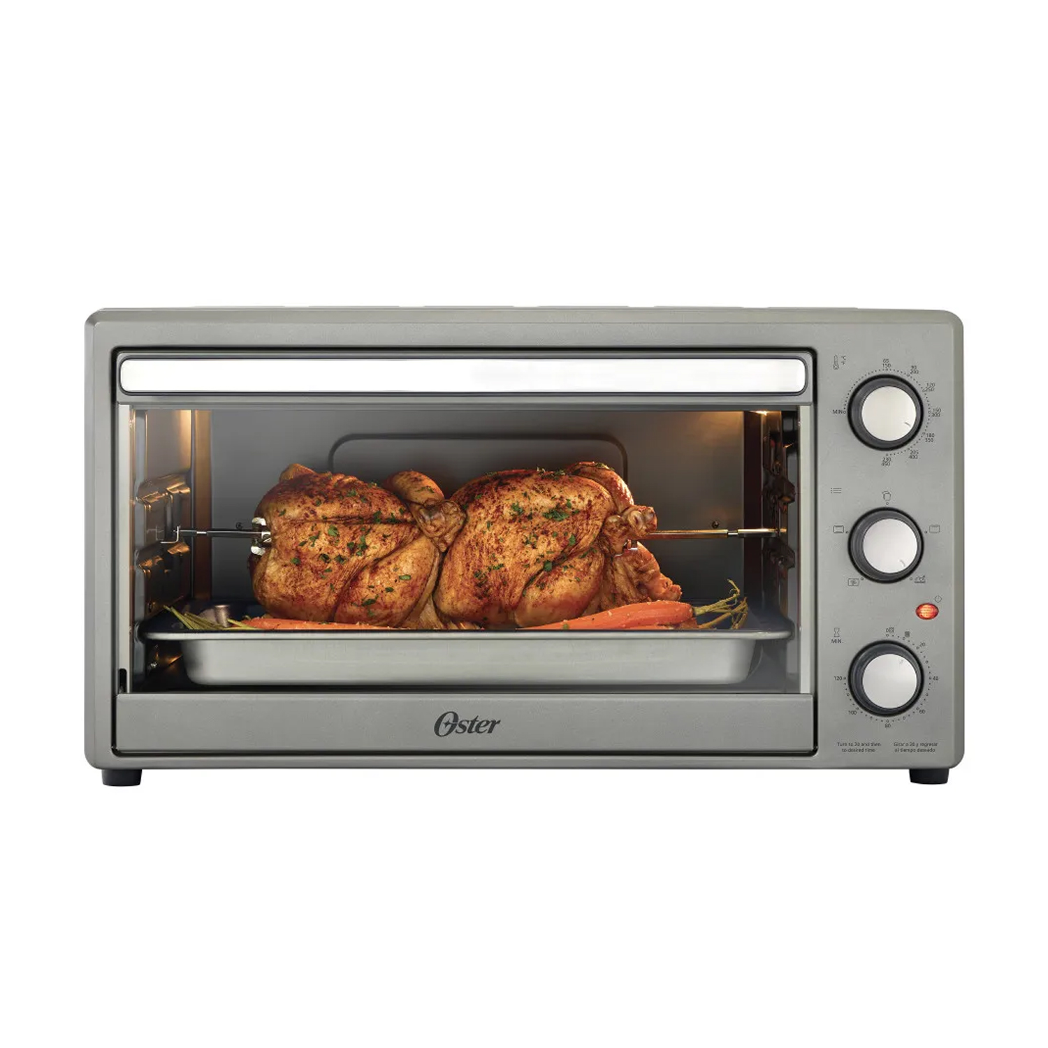 HORNO XL CON ROTISSERIE DE 60 L OSTER GRIS TSSTTV60MNS - 5