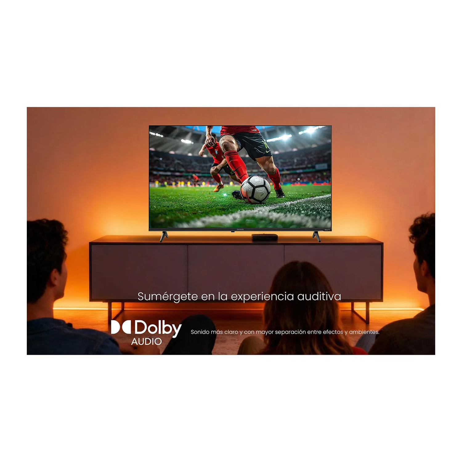 TELEVISOR AIWA SMART TV 43 FHD ROKU AW43B2RK - 2