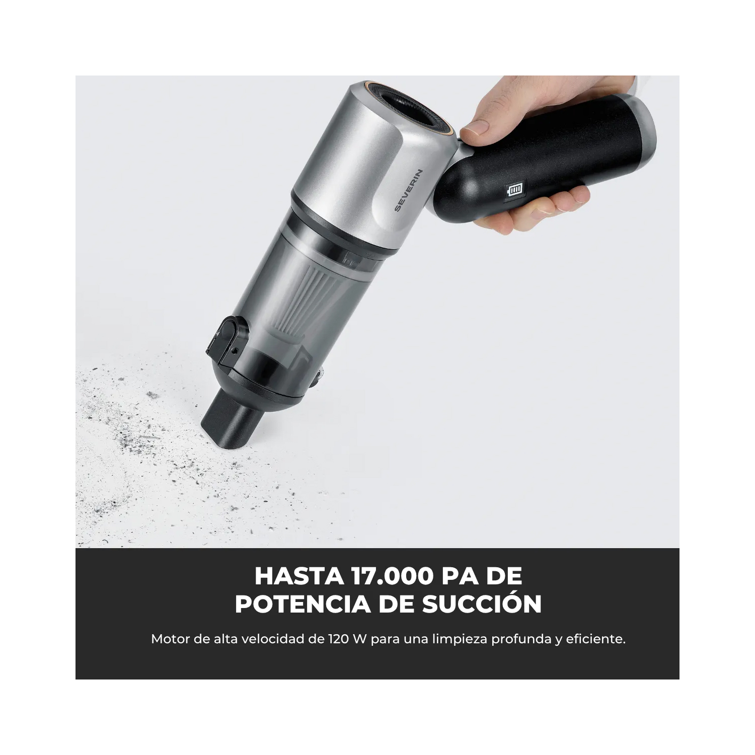 ASPIRADORA INALÁMBRICA S-POWER DUOBOOST HV 7135 - 3