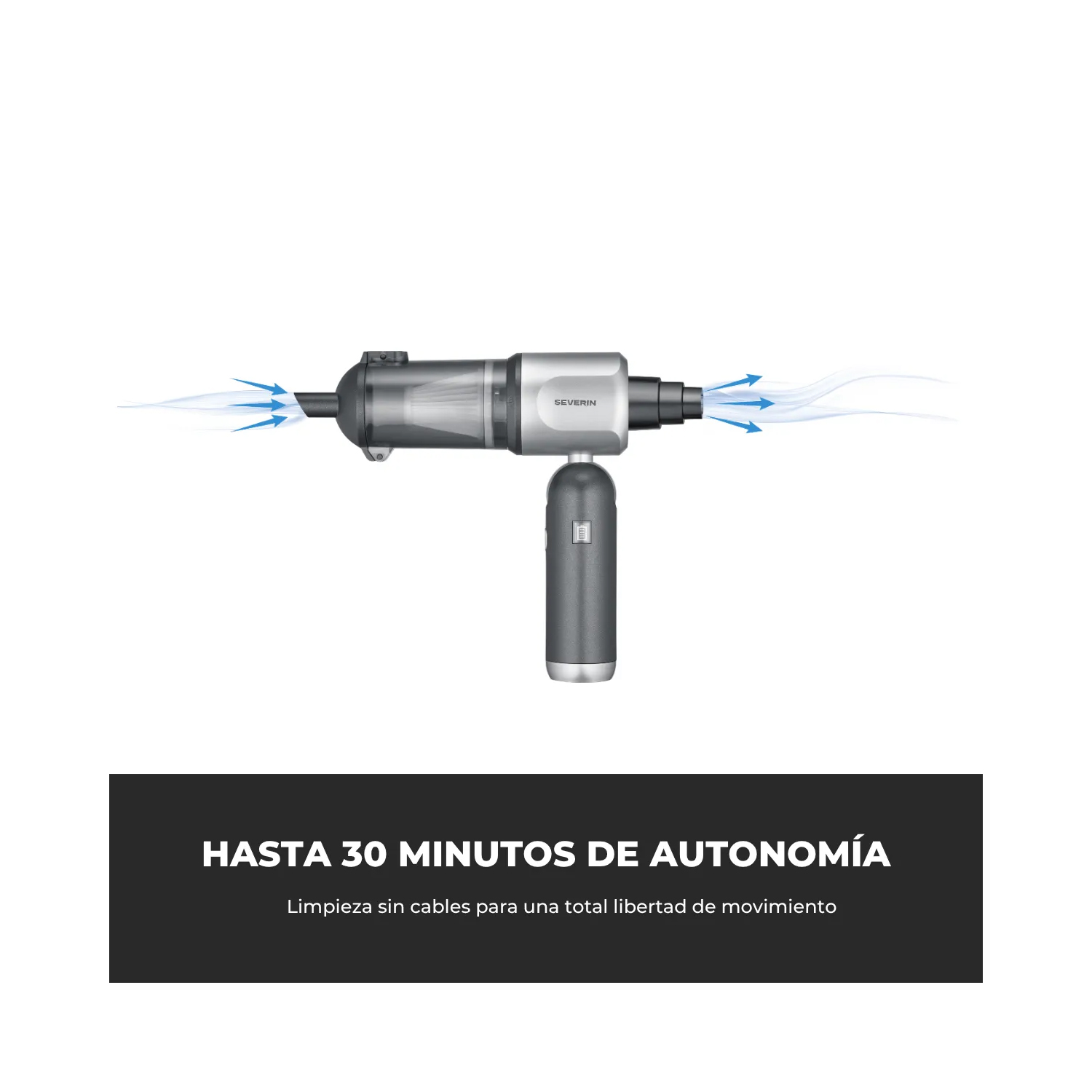 ASPIRADORA INALÁMBRICA S-POWER DUOBOOST HV 7135 - 6