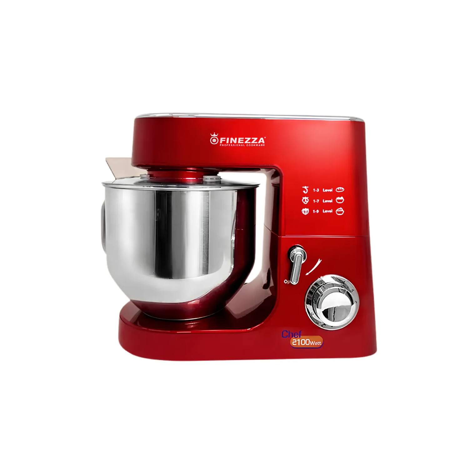 BATIDORA ELÉCTRICA ORBITAL FINEZZA 2000W 5.5L FZ-6818B ROJO - 2