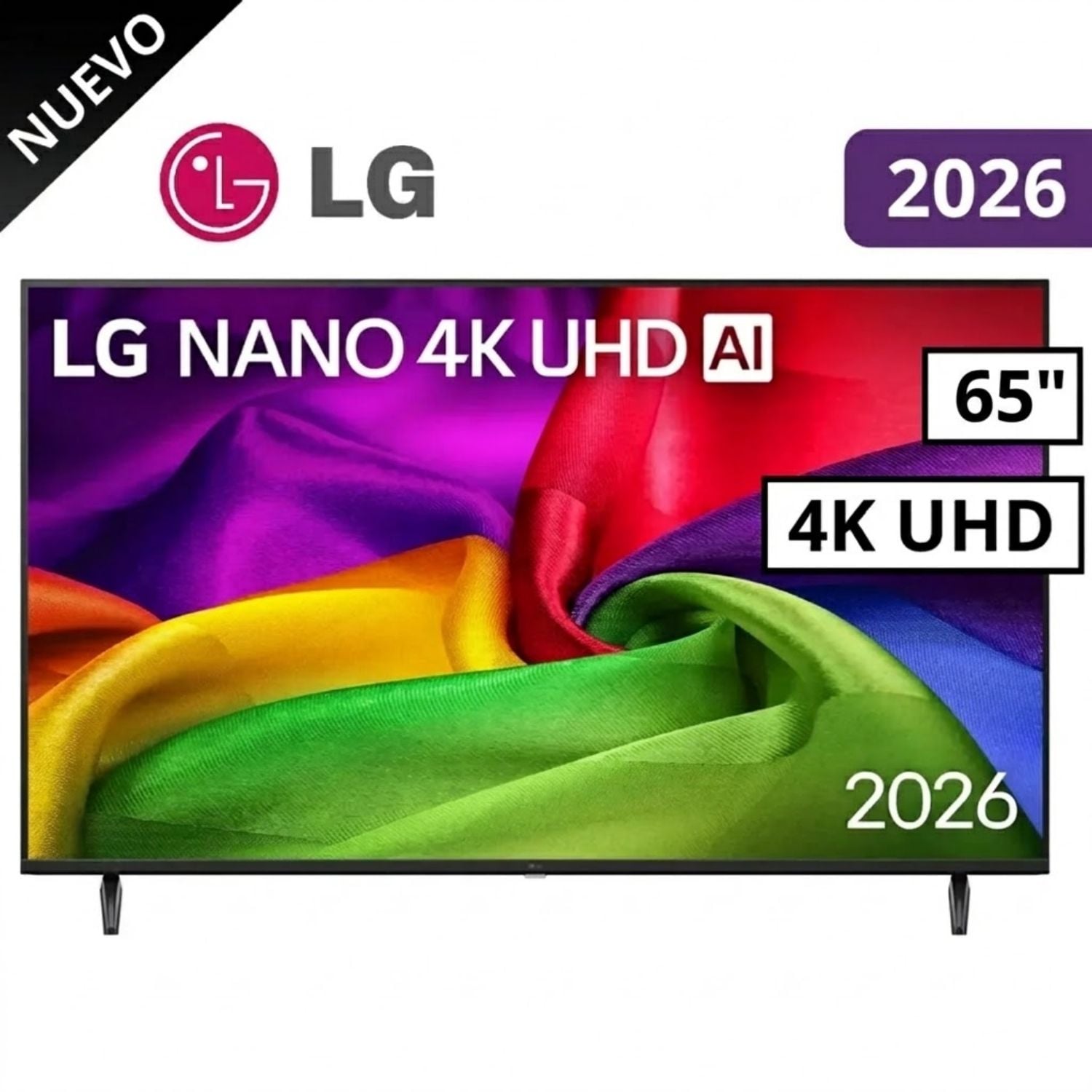 TELEVISOR LG SMART TV 65' 4K UHD 65NU800BPSB - 2026 - 1