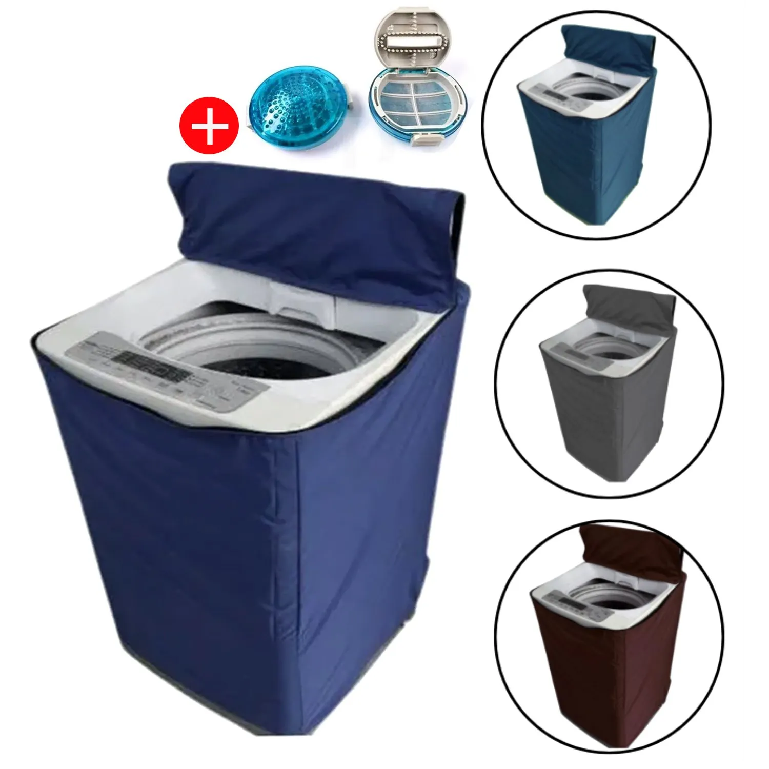 FUNDA PARA LAVADORAS 16-22 KG ALEATORIO +FILTRO LG - 1