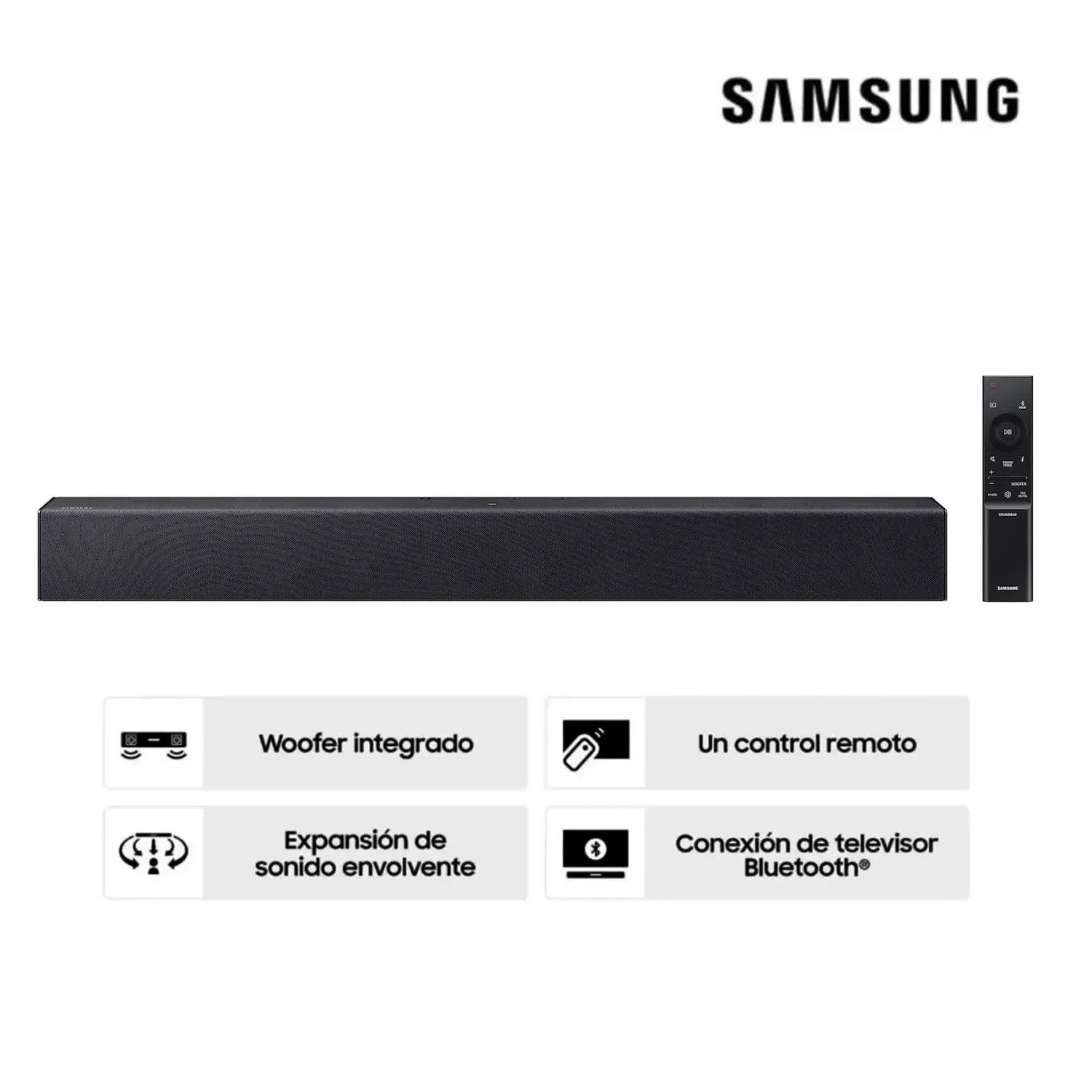 TELEVISOR SAMSUNG 65 CRYSTAL UHD UN65U8000FGXPE SMART TV 2025 + SOUNDBAR B400F - 5