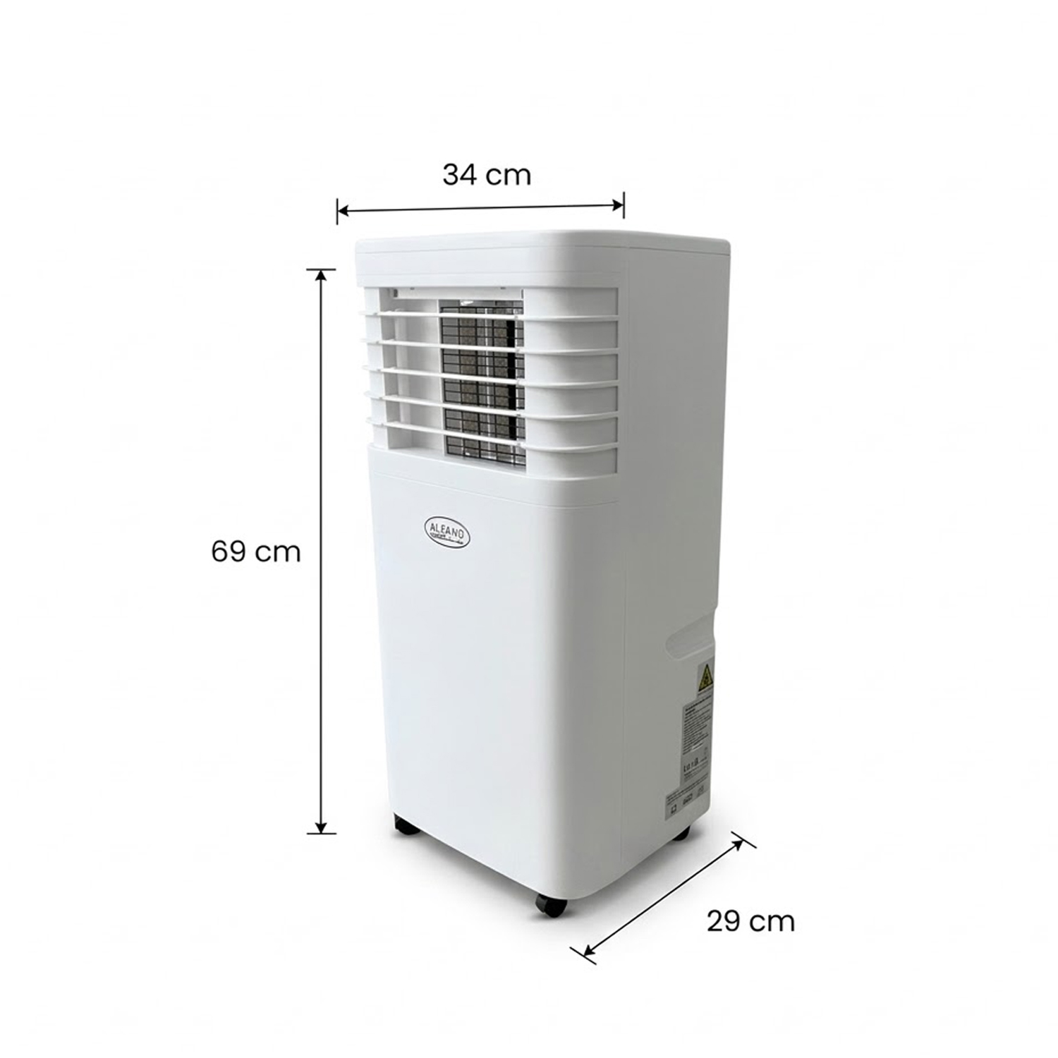 AIRE ACONDICIONADO PORTÁTIL ALFANO 8000 BTU 3 EN 1 PAC-8 - 2