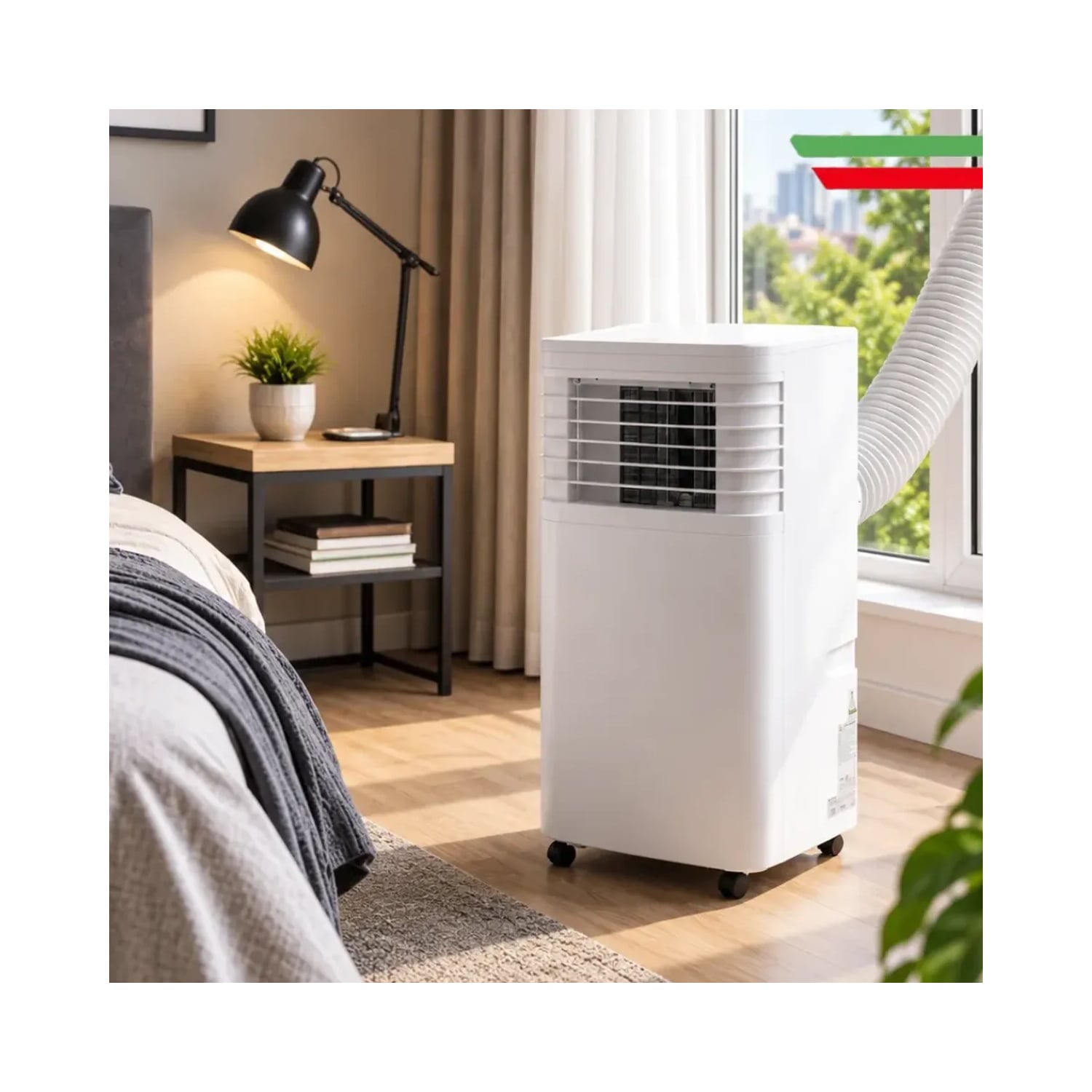AIRE ACONDICIONADO PORTÁTIL ALFANO 8000 BTU 3 EN 1 PAC-8 - 7