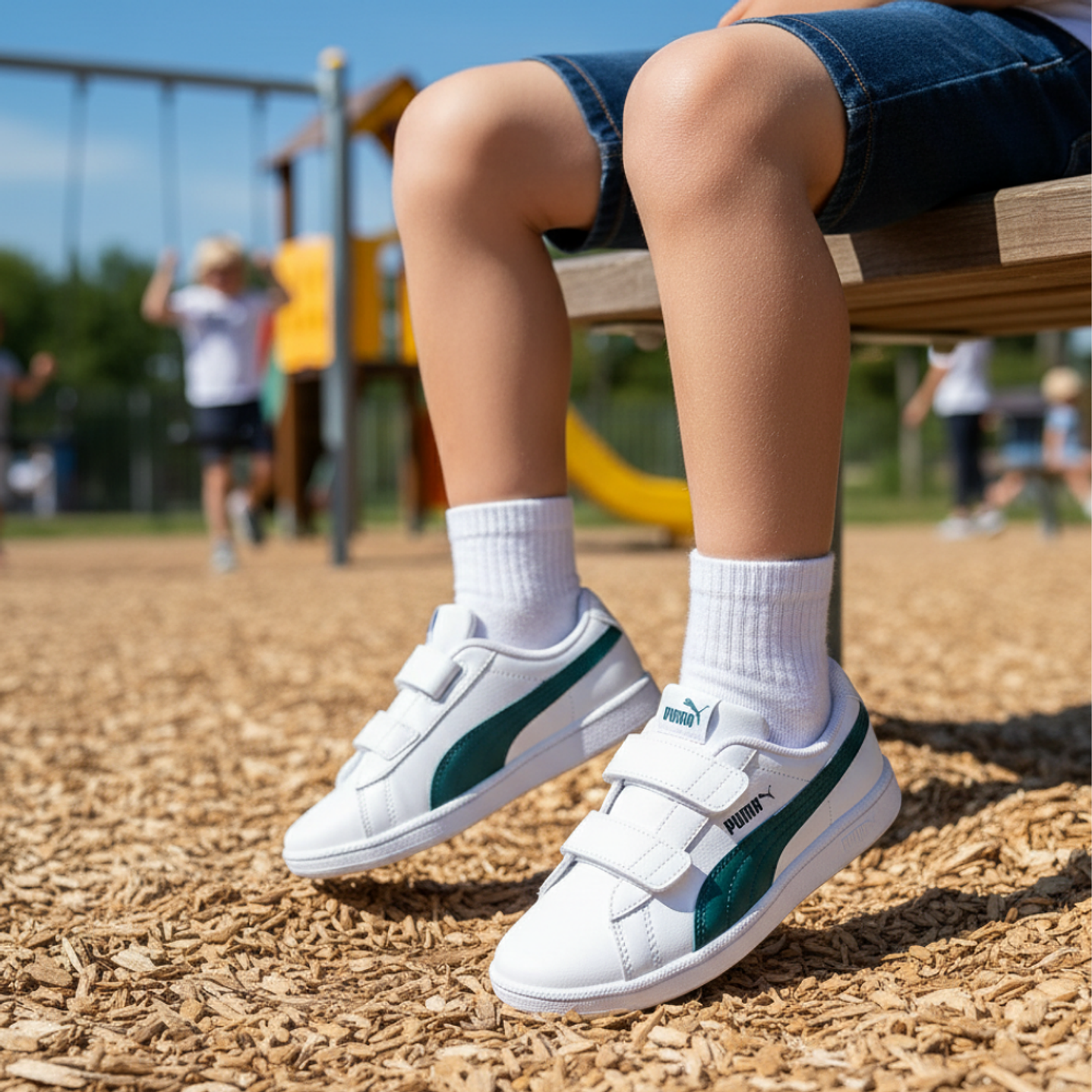 ZAPATILLAS PUMA UP V PS 373602 30COLOR BLANCO NIÑOS TALLA 31 - NEZMUN - 5
