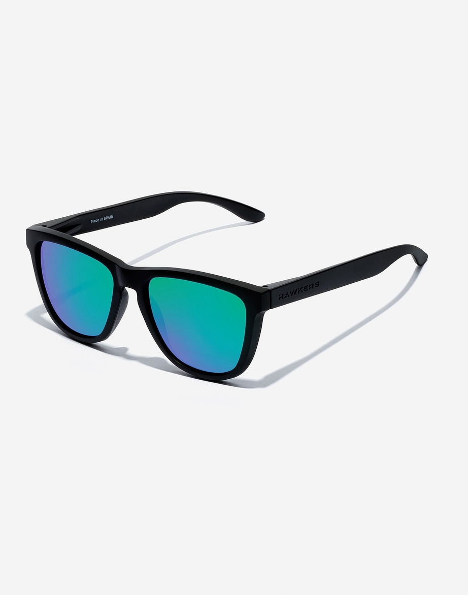 LENTES DE SOL HAWKERS ONE RAW HONR21BET0 NEGRO VERDE ESPEJADO TALLA 54MM - NEZMUN.PE - 4