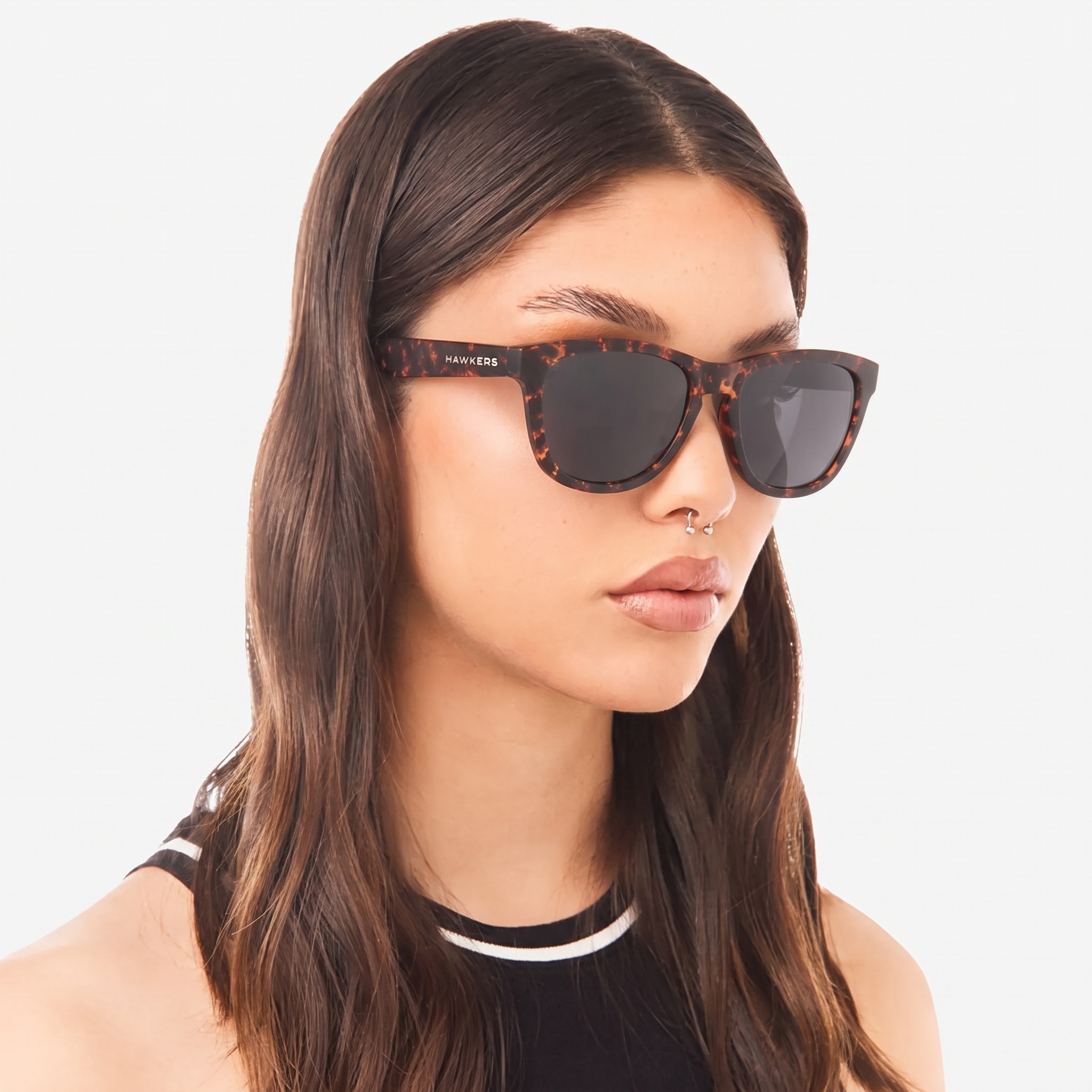 LENTES DE SOL HAWKERS ONE OTR32 MARRON MATE NEGRO TALLA 54MM - NEZMUN.PE - 2