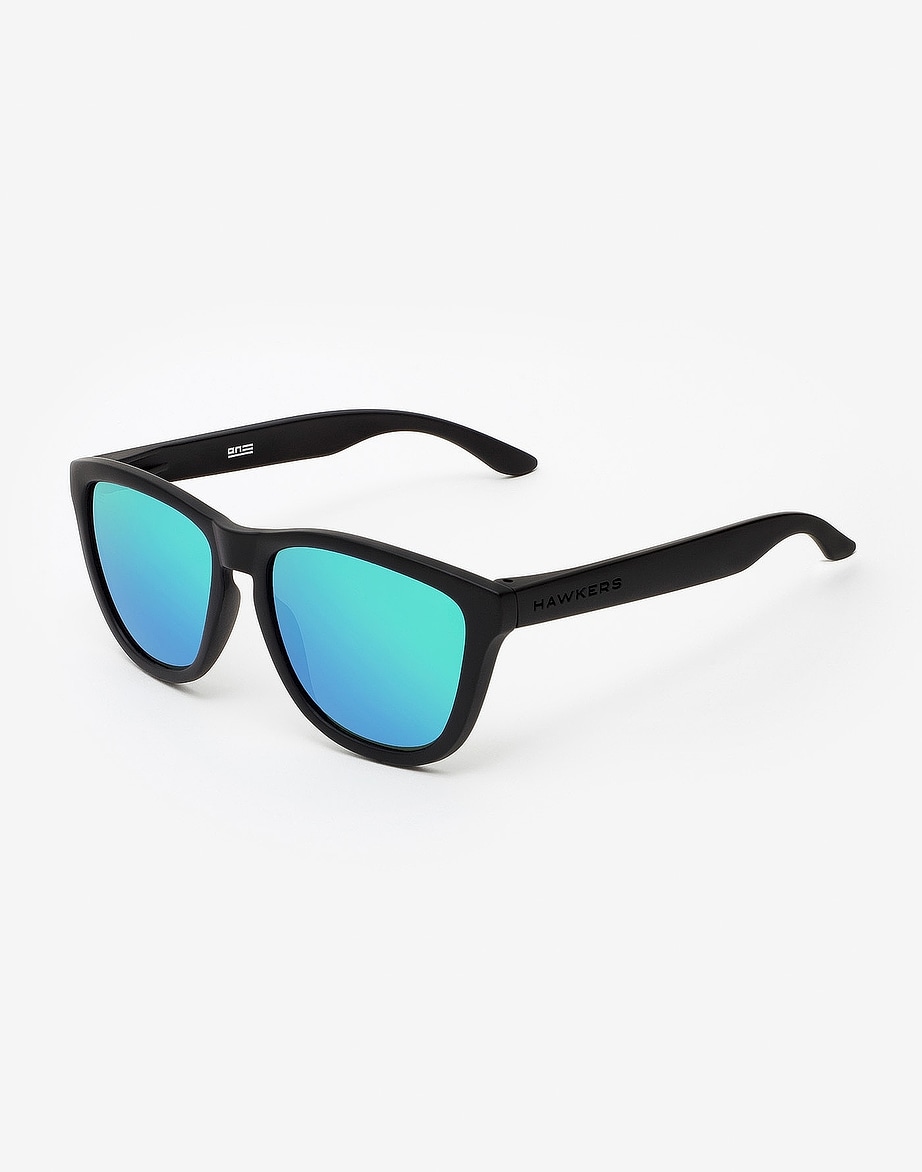 LENTES DE SOL HAWKERS ONE O18TR02 NEGRO MATE VERDE ESPEJADO TALLA 54MM - NEZMUN.PE - 5