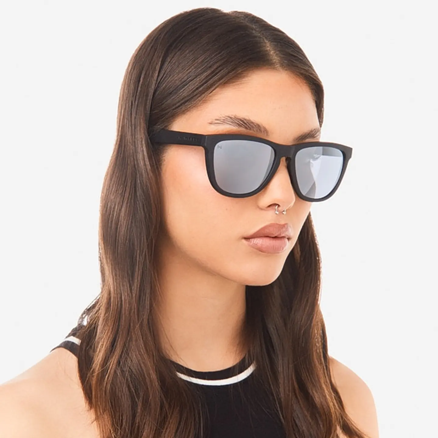 LENTES DE SOL HAWKERS ONE O18TR50 NEGRO MATE GRIS ESPEJADO TALLA 54MM - NEZMUN.PE - 3