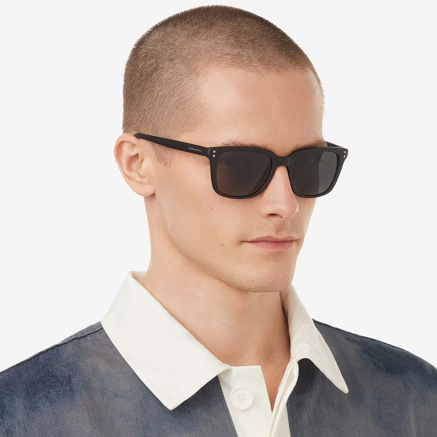 LENTES DE SOL POLARIZADO HAWKERS JACK BLACK GREY HJAC22BGTP - TALLA 51MM - NEZMUN.PE - 2