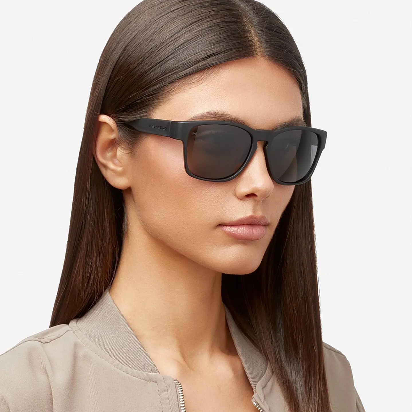 LENTES DE SOL POLARIZADO HAWKERS CORE RAW BLACK HCRA22BBTP - TALLA 56MM - NEZMUN.PE - 2