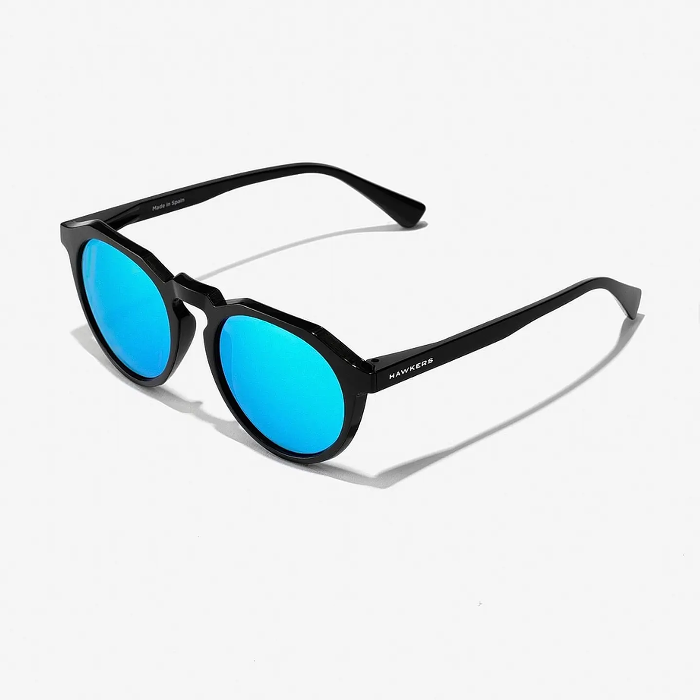LENTES DE SOL HAWKERS WARWICK RAW - BLACK CLEAR BLUE HWRA22BLT0 UNISEX - TALLA 51MM - NEZMUN.PE - 5