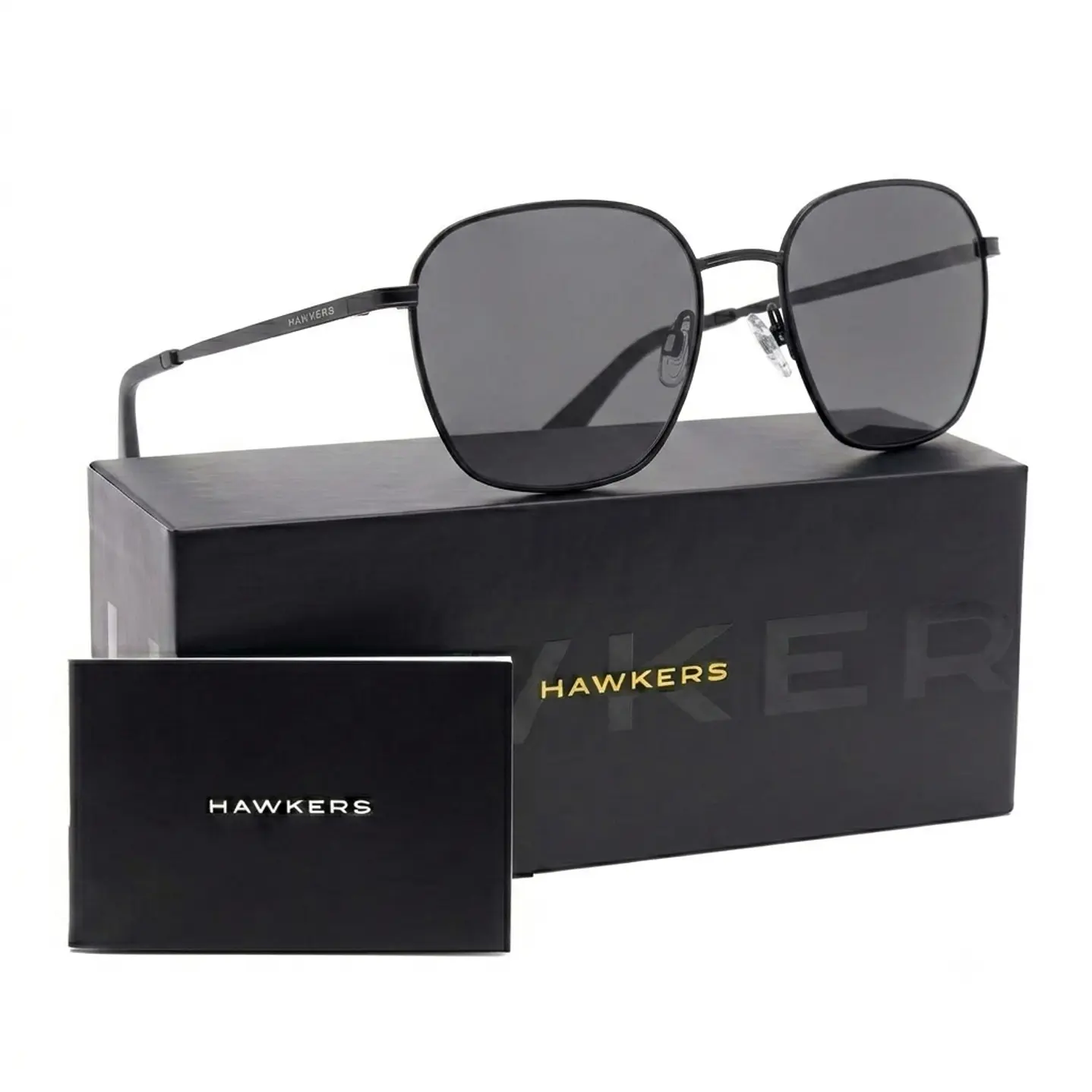 LENTES DE SOL HAWKERS SIGNAL UNISEX NEGRO HSIG20BBM0 - TALLA 52MM - NEZMUN.PE - 1