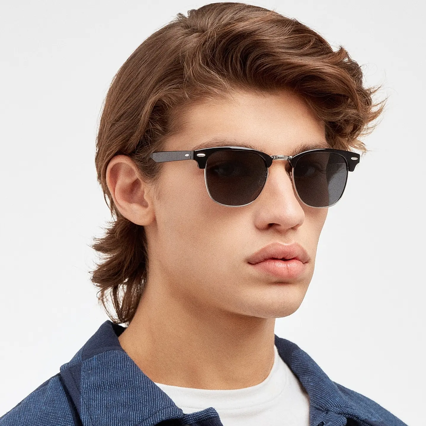 LENTES DE SOL POLARIZADO HAWKERS CLASSIC BOLD HCBO22BBTP NEGRO UNISEX - TALLA 50MM - NEZMUN.PE - 2