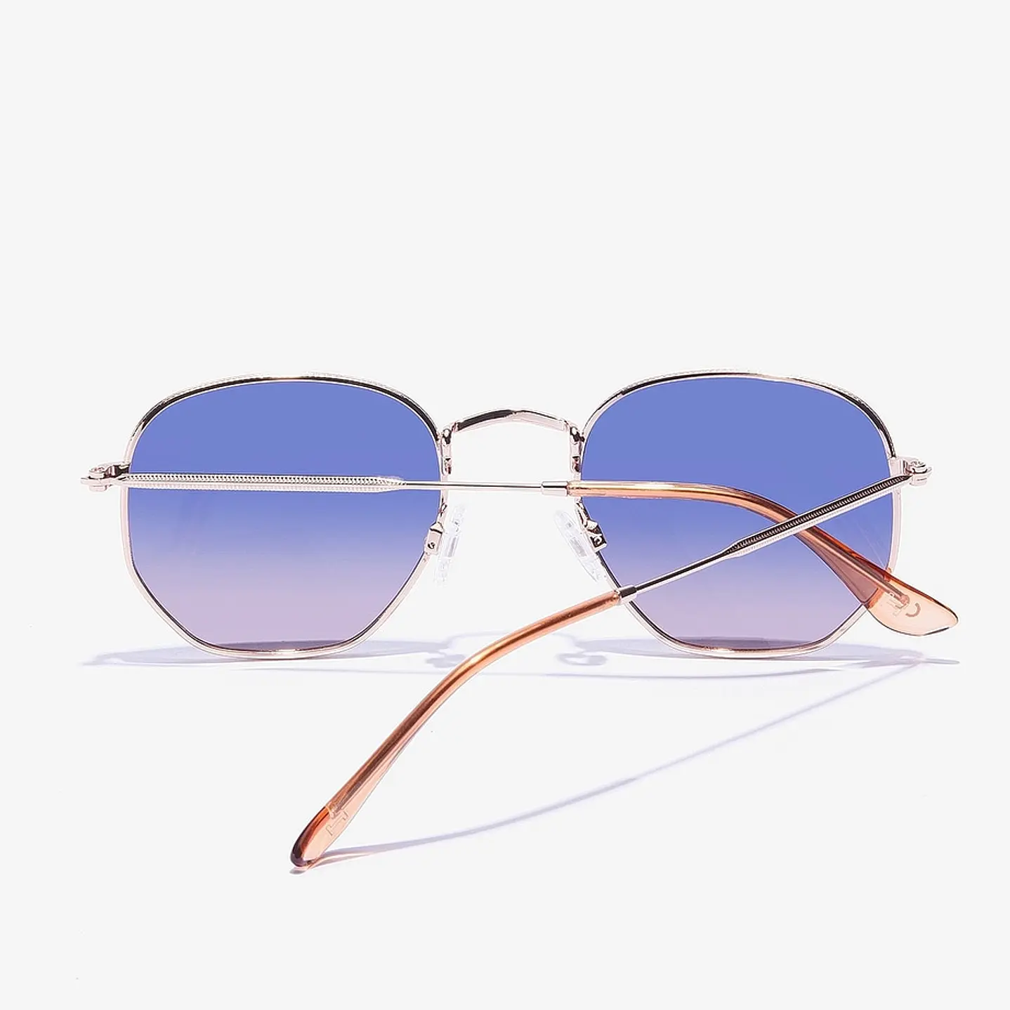LENTES DE SOL POLARIZADO HAWKERS SIXGON DRIVE  ROSE GOLD BLUE HSDR22KLMP - TALLA 50MM - NEZMUN,PE - 8