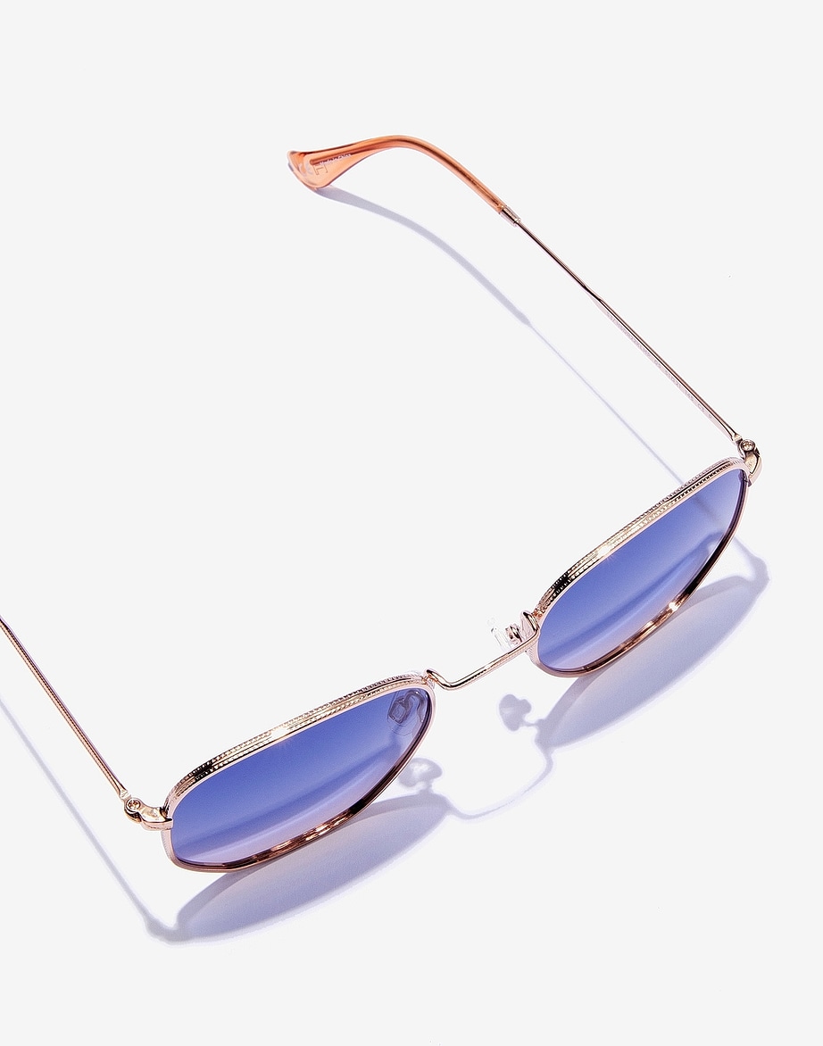 LENTES DE SOL POLARIZADO HAWKERS SIXGON DRIVE  ROSE GOLD BLUE HSDR22KLMP - TALLA 50MM - NEZMUN,PE - 9