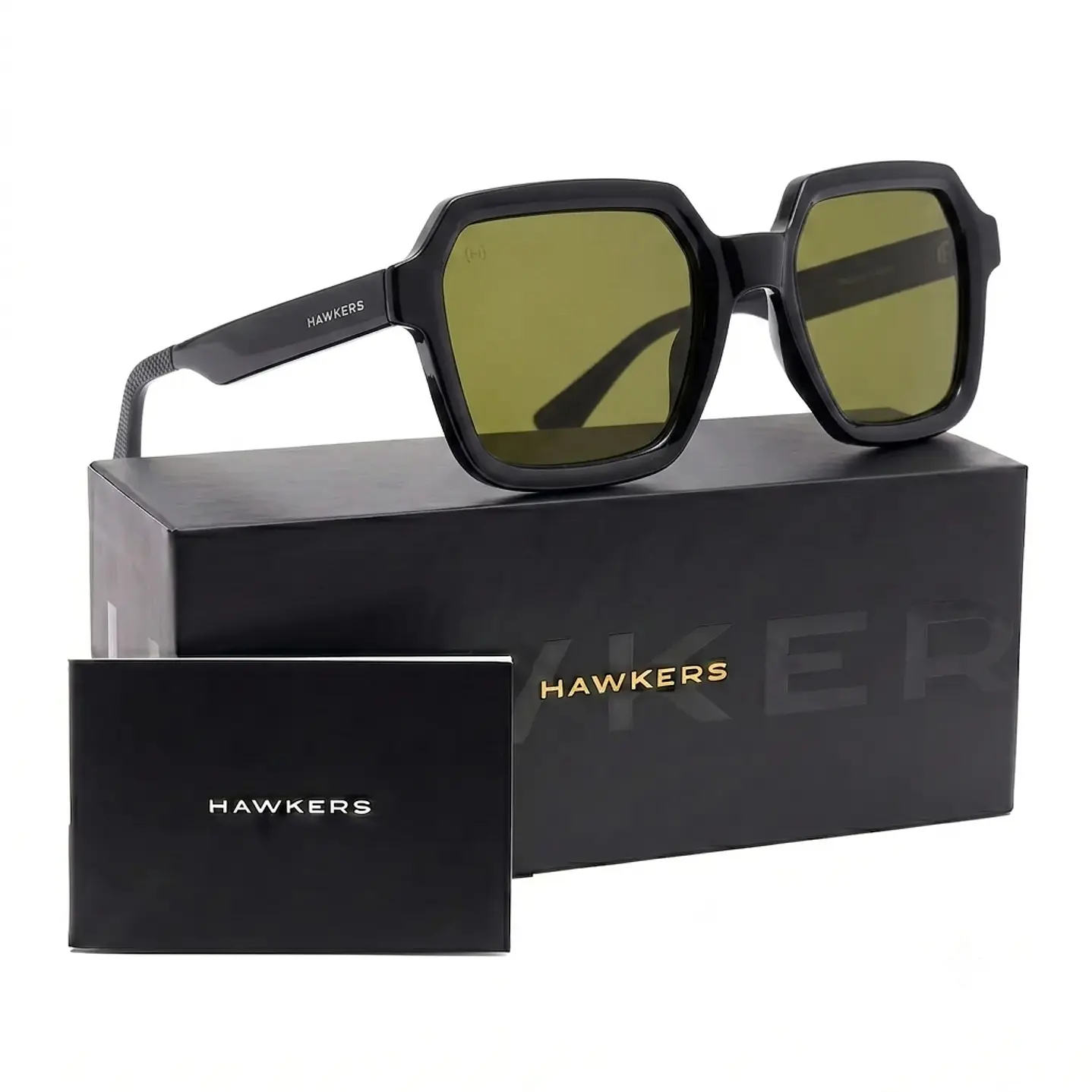 LENTES DE SOL HAWKERS MINIMAL MAX BLACK JUNIPER HMMX26BET0 UNISEX - TALLA 52MM - NEZMUN.PE - 1