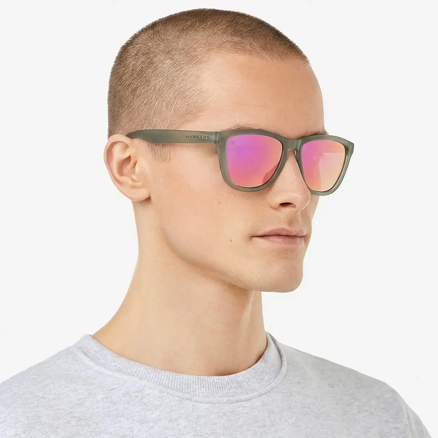 LENTES DE SOL HAWKERS ONE FROZEN GREY NEBULA OTR25 - TALLA 54MM - NEZMUN.PE - 3