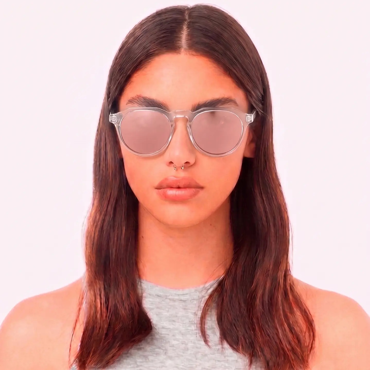 LENTES DE SOL HAWKERS WARWICK AIR ROSE GOLD W18TR15 - TALLA 51MM - NEZMUN.PE - 2