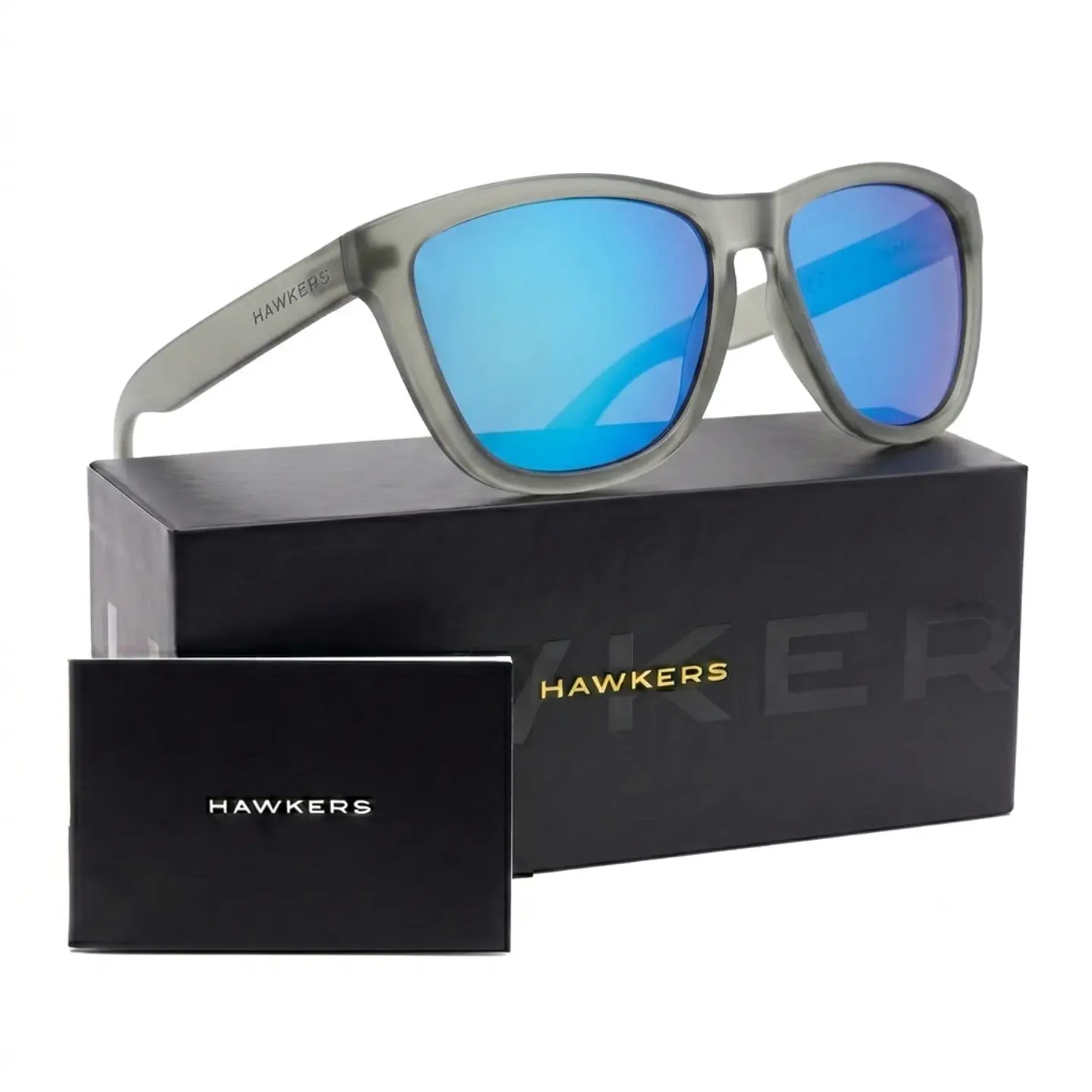 LENTES DE SOL HAWKERS ONE FROZEN GREY CLEAR BLUE 018TR26 - TALLA 54MM - NEZMUN.PE - 1