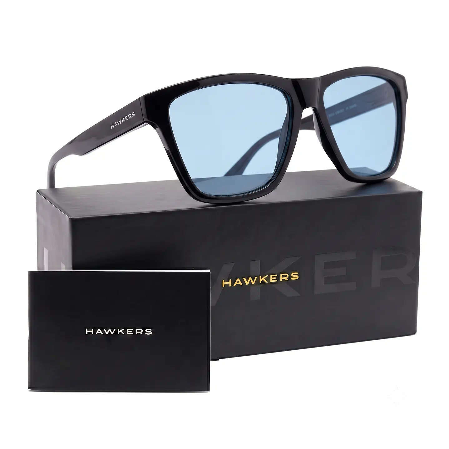 LENTES DE SOL POLARIZADO HAWKERS ONE LS RODEO HOLR22BLTP NEGRO - TALLA 53MM - NEZMUN.PE - 1