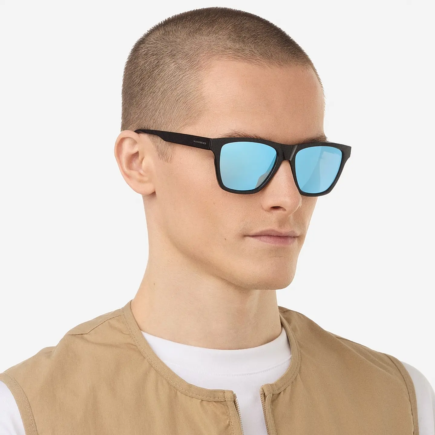 LENTES DE SOL POLARIZADO HAWKERS ONE LS RODEO HOLR22BLTP NEGRO - TALLA 53MM - NEZMUN.PE - 3