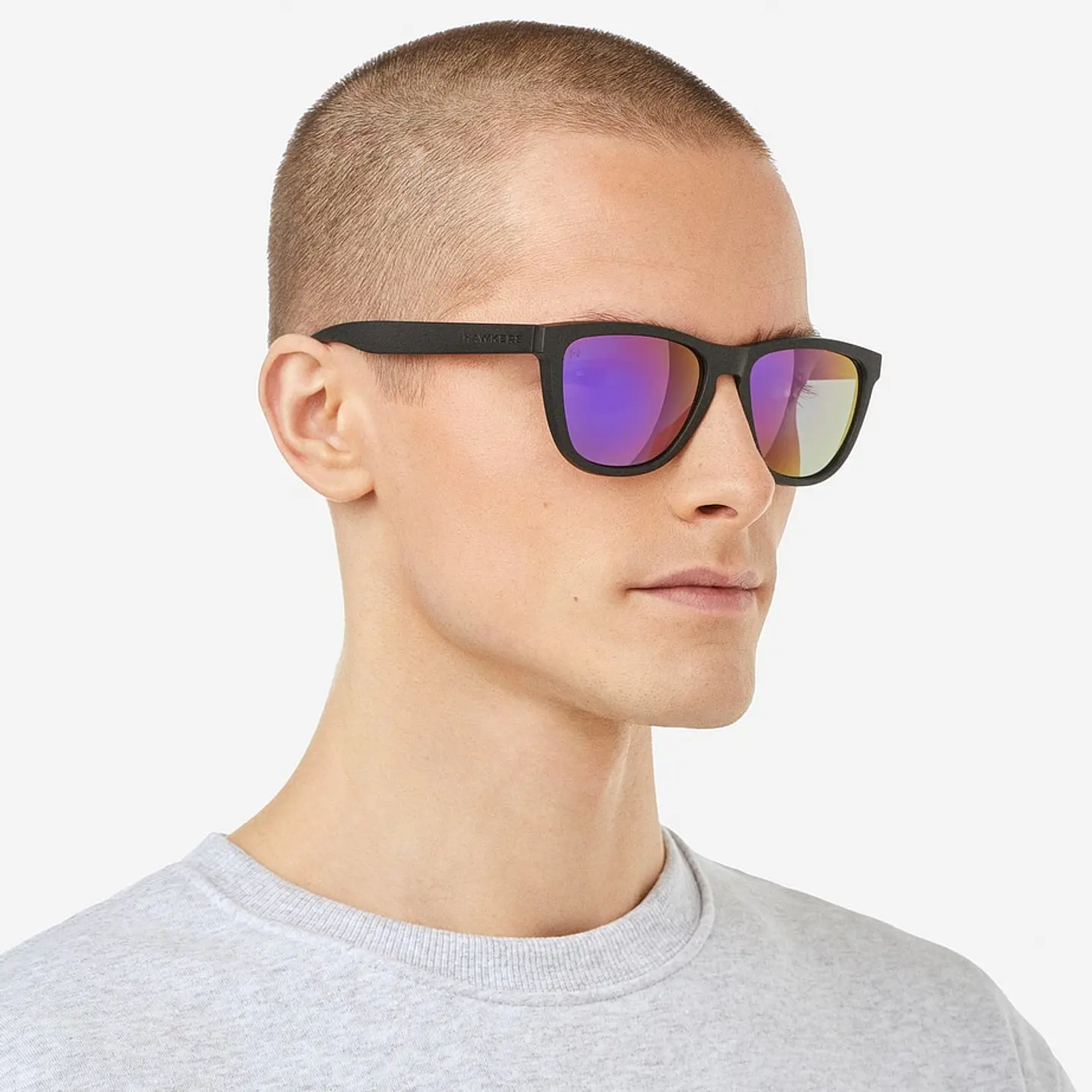 LENTES DE SOL POLARIZADO HAWKERS ONE RAW BLACK JOKER HONR21BPTP - TALLA 54MM - NEZMUN.PE - 2