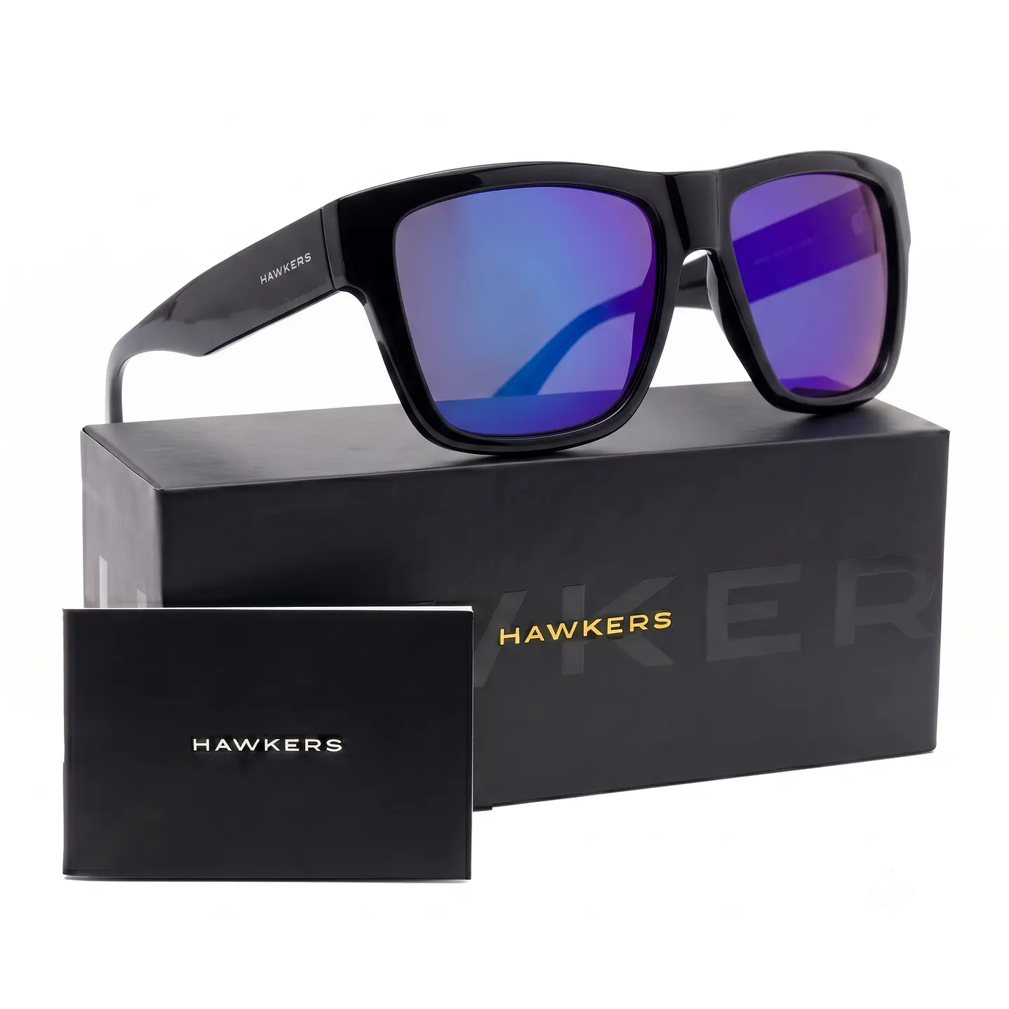 LENTES DE SOL POLARIZADO HAWKERS WAIMEA HWAI22BLTP NEGRO - TALLA 55MM - NEZMUN.PE - 1