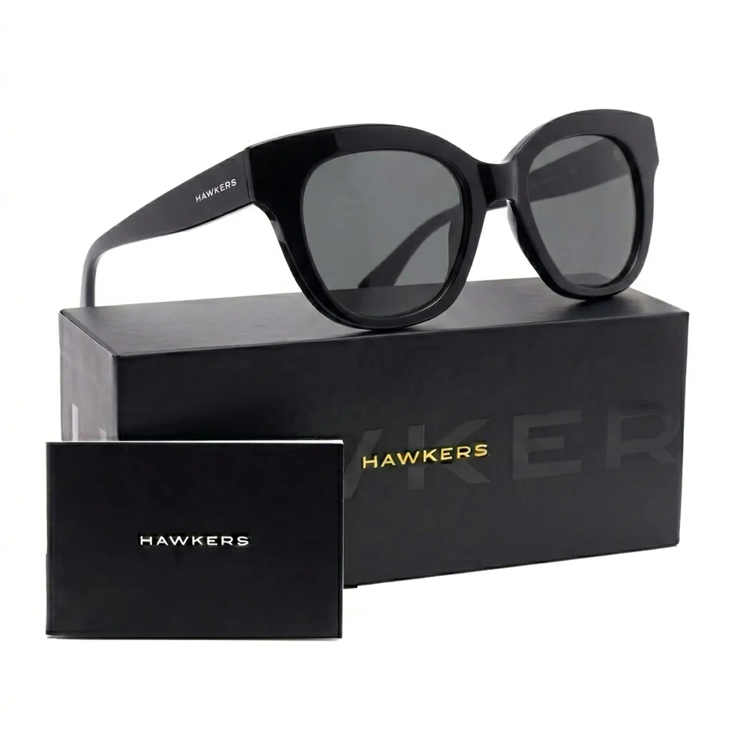 LENTES DE SOL POLARIZADO HAWKERS AUDREY NEUVE HANE22BGTP NEGRO - TALLA 51MM - NEZMUN.PE - 1