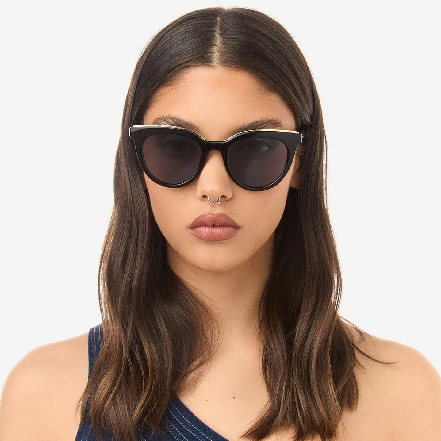 LENTES DE SOL POLARIZADO HAWKERS HBEL22BGTP BELLA BLACK GREY - TALLA 49MM - NEZMUN.PE - 2