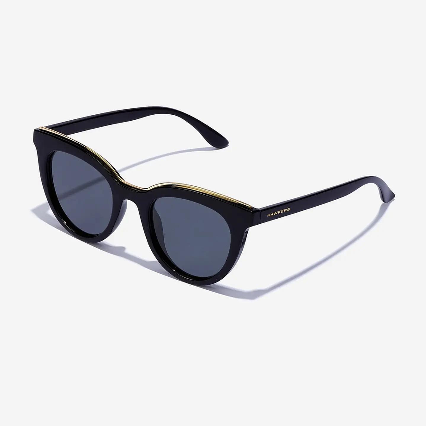 LENTES DE SOL POLARIZADO HAWKERS HBEL22BGTP BELLA BLACK GREY - TALLA 49MM - NEZMUN.PE - 6