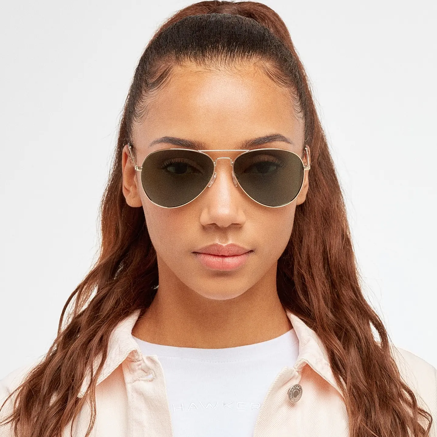 LENTES DE SOL POLARIZADO HAWKERS HAWK AVIADOR HHAW22DEMP VERDE - TALLA 61MM - NEZMUN.PE - 3