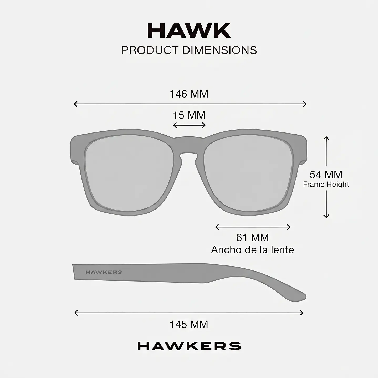 LENTES DE SOL POLARIZADO HAWKERS HAWK AVIADOR HHAW22DEMP VERDE - TALLA 61MM - NEZMUN.PE - 4