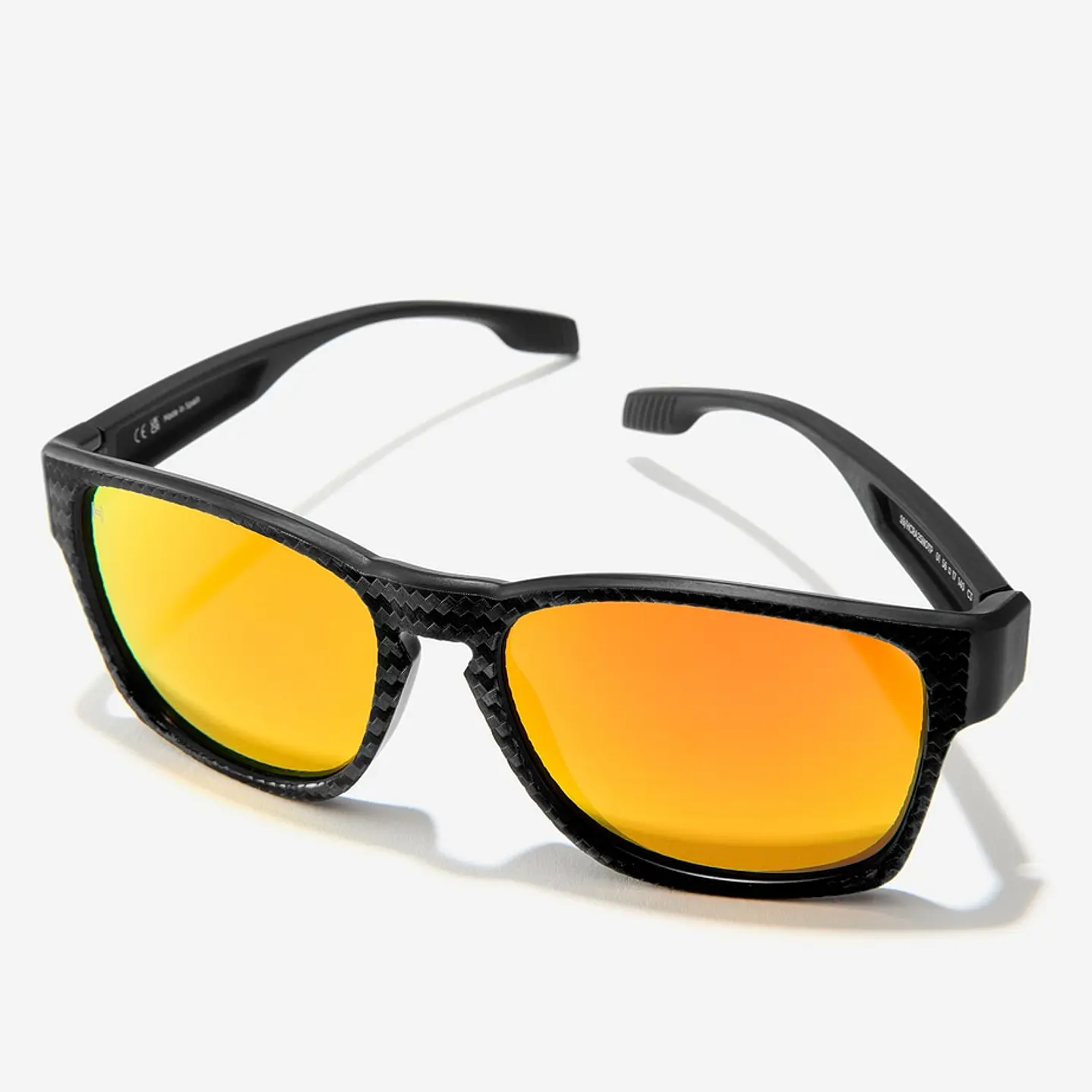 LENTES DE SOL POLARIZADO HAWKERS CORE RAW CARBON FIBER HCRA25NOTP NARANJA - TALLA 56MM - NEZMUN.PE - 9