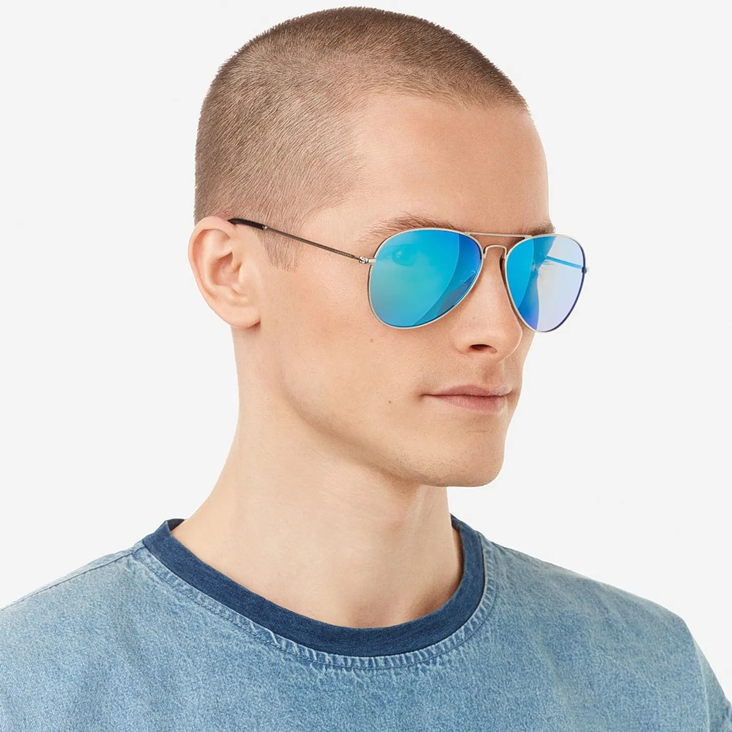 LENTES DE SOL POLARIZADO HAWKERS HAWK SILVER BLUE HHAW22SLMP - TALLA 61MM- NEZMUN.PE - 2