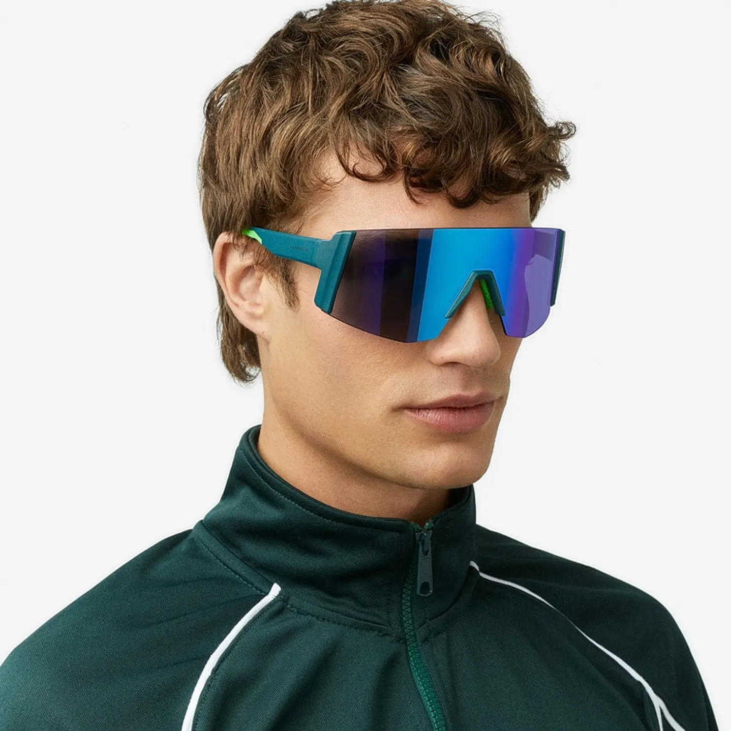 LENTES DE SOL DEPORTIVO HAWKERS LYNX BIG TEAL BLUE HLYB25ELT0 - TALLA 151MM - NEZMUN.PE - 2