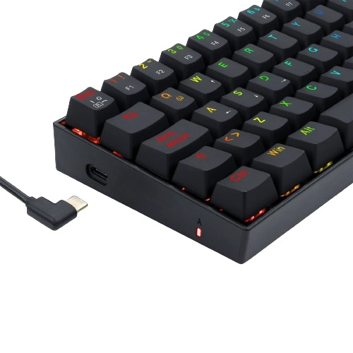 TECLADO MECÁNICO K630RGB-SP-RD DRAGONBORN BLACK SWITCH ROJO - 5