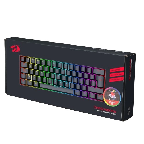 TECLADO MECÁNICO K630RGB-SP-RD DRAGONBORN BLACK SWITCH ROJO - 7
