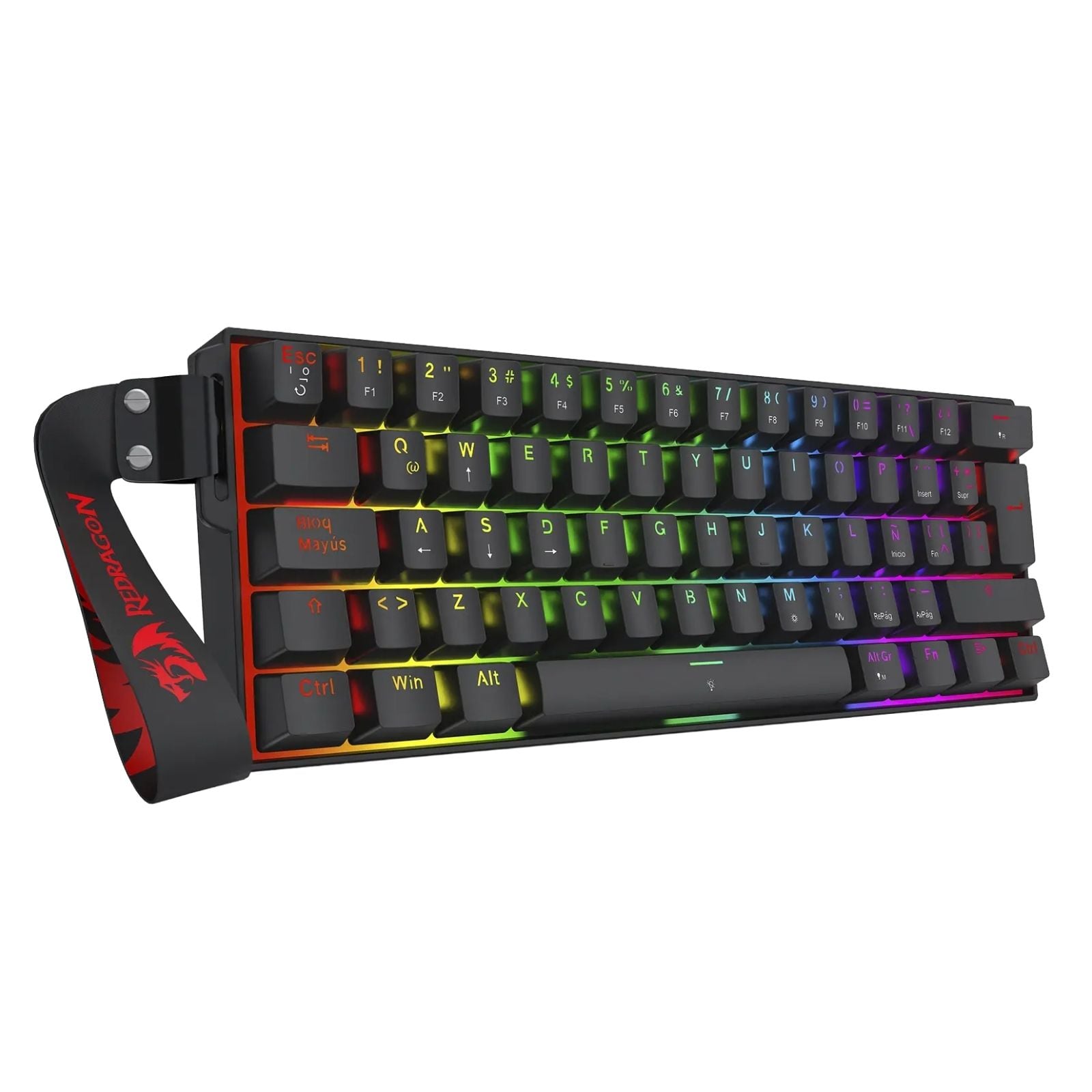 TECLADO REDRAGON FIZZ K617 HE CABLEADO ESPAÑOL - MAGNETIC SWITCH - 3