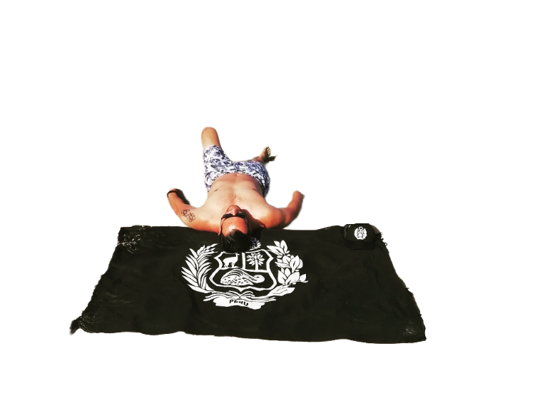 PAREO COOL BAGS CB-PLAYA NEGRO BLANCO MOTIVOS PERUANOS - 2