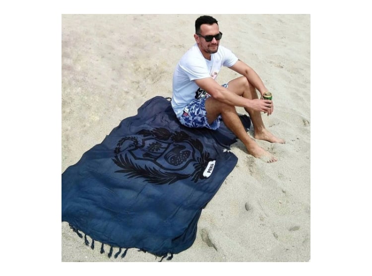 PAREO CON MOTIVOS PERUANOS MARINO CON NEGRO COOL BAGS - 3